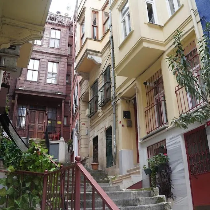 Beyoglu'Nun Kalbinde Yueksek Tavanli Daire Istanbul Turkey